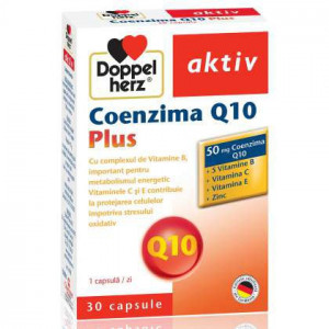 Coenzima Q10 Plus 50 mg DoppelHerz 30 capsule