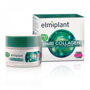 Crema Antirid De Noapte Collagen Elmiplant