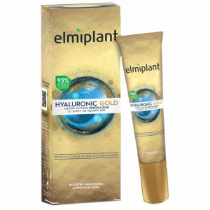 Crema antirid pentru ochi cu efect de umplere Hyaluronic Gold, Elmiplant
