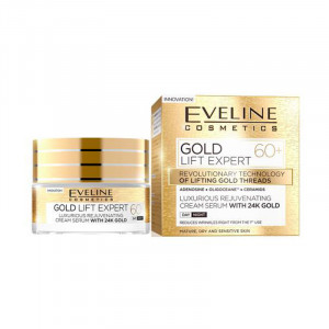 Crema de fata Eveline Cosmetics Gold Lift Expert 60+