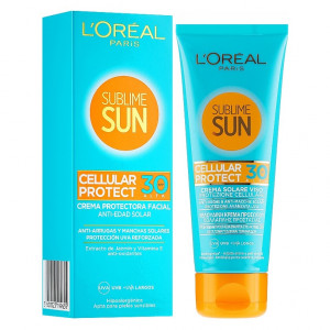 Crema solara pentru fata L'oreal Sublime Sun Cellurar Protect SPF 30, 75 ml