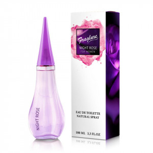 Fragluxe Night Rose for Women, Apa de Toaleta, 100 ml
