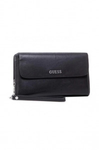 Geanta barbati Guess Scala Clutch, Negru