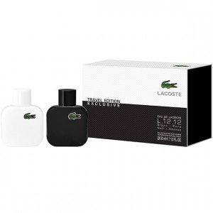 Kit Travel Lacoste White + Black