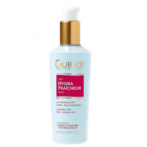 Lapte demachiant pentru toate tipurile de ten Guinot Hydra Fraicheur Refreshing Cleansing Milk, 200 ml