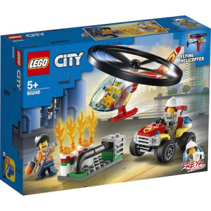 LEGO City Fire - Interventie cu elicopterul de pompieri 60248