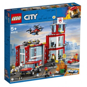LEGO City, Statie de pompieri, 60215, 5+ ani
