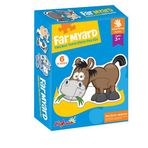 Puzzle Animalele de la ferma