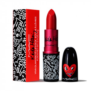 Ruj de buze Mac Viva Glam X Keith Haring Long Lasting Lipstick, 3 Gr