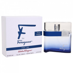 Salvatore Ferragamo F by Ferragamo Free Time, Apa de Toaleta Barbati, 100ml