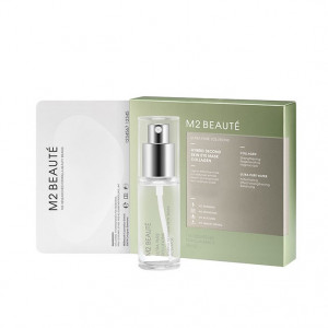 Set tratament M2 Beaute Ultra Pure Solutions Hybrid, Spray pentru ten 30ml + Masca pentru ochi 7x2buc