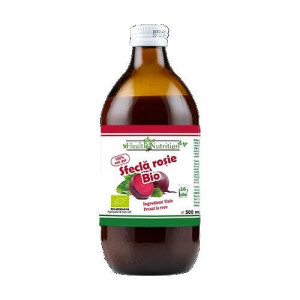 Sfecla rosie suc bio 100% pur 500 ml Health Nutrition