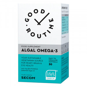 Algal Omega-3 Good Routine, 30 capsule, Secom