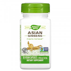 Asian Ginseng 560 mg Nature's Way, 50 capsule, Secom