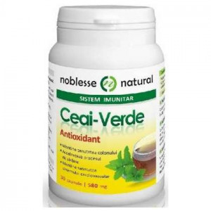 Ceai verde 400 mg Noblesse Natural 30 capsule
