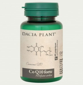 Coenzima Q10 Forte 100 mg Dacia Plant 60 comprimate