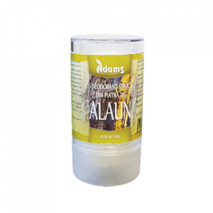 Deodorant stick din piatra de Alaun, Adams