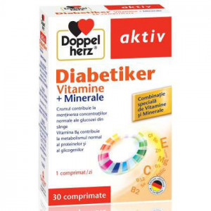 Diabetiker Vitamine DoppelHerz 30 tablete