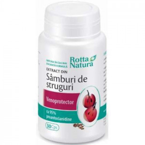Extract de samburi de struguri Rotta Natura 30 capsule