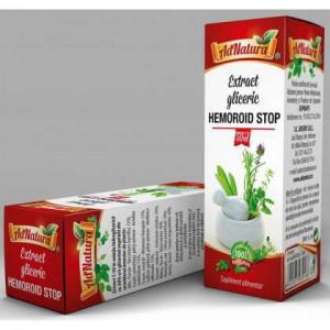 Extract Gliceric Hemoroid Stop AdNatura 50 ml