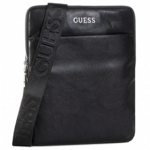 Geanta crossbody Guess, Model Scala, Negru