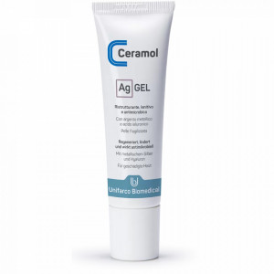 Gel reparator Ceramol Ag, pentru piele fragila, 30 ml