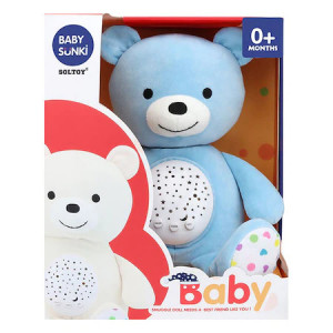 Jucaria de plus Teddy Sunki cu proiector