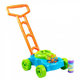 Jucarie Masina de tuns iarba, Bubble Fun, cu baloane de sapun