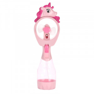 Mini ventilator portabil cu pulverizator - Unicorn