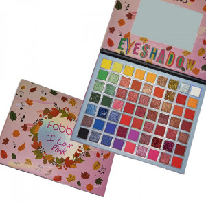 Paleta de farduri 63 Color Fabbla I Love Pink Eyeshadow