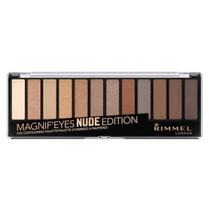 Paleta de Farduri Rimmel London Magnifeyes 001 Nude Edition