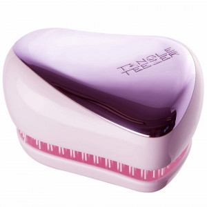 Perie pentru par Tangle Teezer Compact Styler Smooth & Shine Lilac Gleam