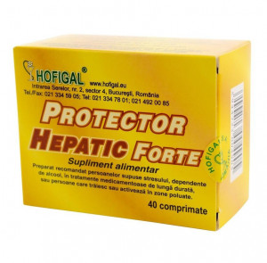 Protector Hepatic Forte Hofigal 40 comprimate