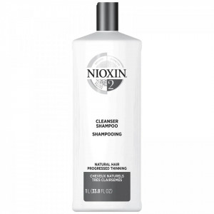 Sampon impotriva caderii puternice a parului Nioxin System 2 pentru par natural