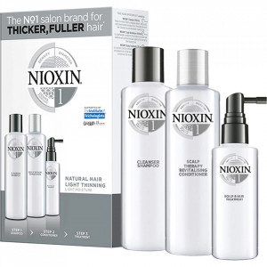 Set Nioxin System 1, Sampon 150 ml + Balsam 150 ml + Tratament 50 ml
