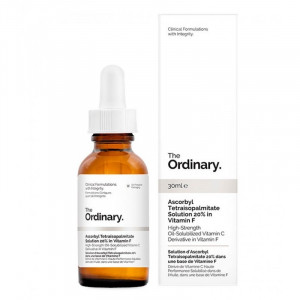 The Ordinary Solutie de Ascorbyl Tetraisopalmitate (Vitamina C) 20% in Vitamina F