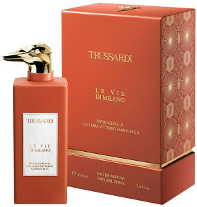Trussardi Le Vie Di Milano Galleria Vittorio Emanuelle, Apa de Parfum, Unisex