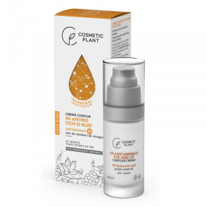 4D Cremă antirid contur ochi și buze, 30 ml, Face Care Cosmetic Plant