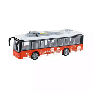 Autobus electric pentru copii, cu sunete si lumini
