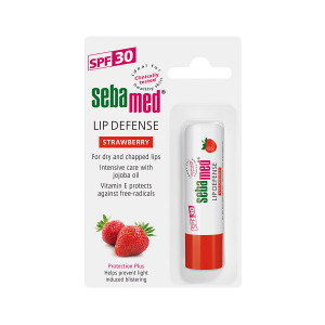 Balsam de buze Sebamed Lip Defense, capsuni, SPF 30