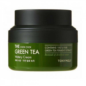 Crema hidratanta pe baza de apa, TONYMOLY The Chok Chok Green Tea, Femei, 60 ml