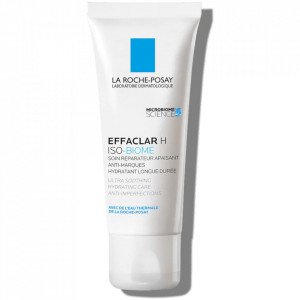Crema hidratanta si calmanta pentru pielea grasa fragilizata La Roche-Posay Effaclar H Iso-Biome, 40ml