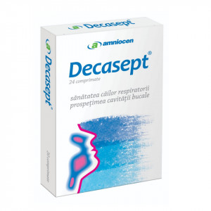 Decasept Amniocen 24 comprimate