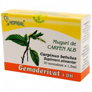 Gemoderivat din Muguri de Carpen alb Hofigal, 30 monozode