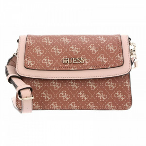 Guess, Geanta crossbody de piele ecologica Camy