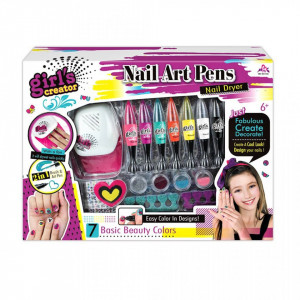 Kit pentru pictat si decorat unghiile Nails Art
