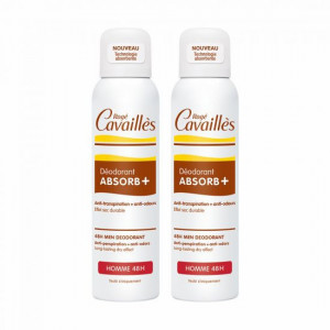Set deodorant spray reglator ABSORB+ pentru barbati, Roge Cavailles