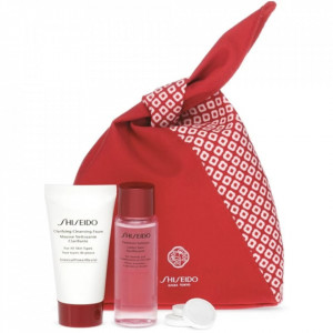 Set ingrijire Shiseido, Mini Cleanse & Balance Travel Kit, 60 ml