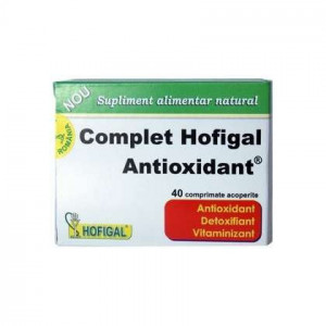 Complet Antioxidant Hofigal 40 comprimate