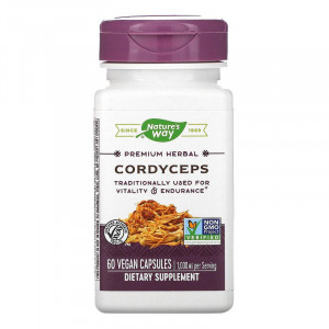 Cordyceps 500 mg SECOM Natures Way 60 capsule